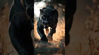 Panther Big Cat On The Hunt—It’s Coming Straight At Us!