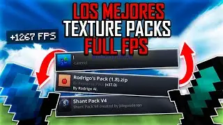 PROBANDO VUESTROS TEXTURE PACKS FULL FPS en SKYWARS - DANOMC