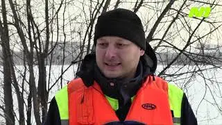 Воздушные подушки, дроны и водолазы. Как на комсомольском озере из воды 