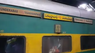 Secunderabad to Visakhapatnam,, Garibrath Express 12740..  Crossing Sarada River