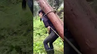 Cute girl is doing with hers....! Let's see her in the forest