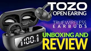 Game-Changer or Gimmick? Tozo Open EarRing Earbuds REVIEW!