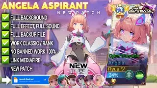 Script Skin Angela Aspirant - Cyber Cherubin No Password | Full Effect Voice | Patch Terbaru