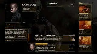 Hud Lower Third | After Effects Infographics - Envato elements