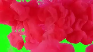 Ink In Water -  Green Screen [FREE USE]