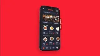 Adobe XD Food App Prototype Web/App UI Tutorial part II