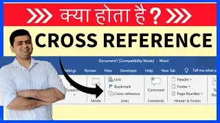 Learn 👉 Cross Reference in MS Word in Detail || MS Word Insert Tab - Cross Referece