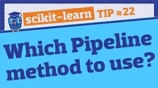 Use the correct methods for each type of Pipeline