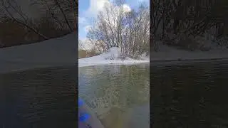 Январский пакрафт сплав по Суре. 21.01.2024.