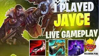 I Played Jayce??? - Wild Rift HellsDevil Plus Gameplay