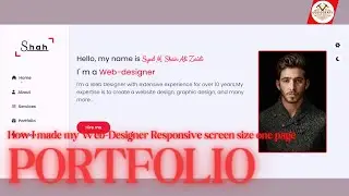 FIT ANY SCREEN with Responsive One-Page Portfolio Designs!
