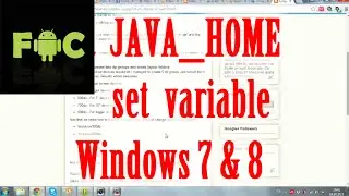 Solved: set JAVA_HOME variable, Android Studio doesn't find JDK