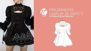 2B | Nier Automata Cosplay Tutorial 2/3 | Cosiendo la manga