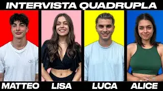 😏 🔥  INTERVISTA QUADRUPLA *PICCANTE*
