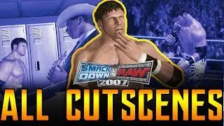 WWE Smackdown Vs Raw 2007 - ALL CUT SCENES - Season Mode (Smackdown)