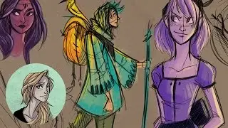 Digital Sketching ||  Photoshop Drawing Practice
