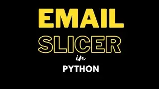 Email Slicer Project in Hindi | Mini Python Project