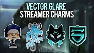 New STREAMER CHARMS *Twitch* - PRIME GAMING - Showcase IN-GAME - Rainbow6 Siege Year 7 Vector Glare