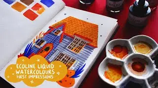 ECOLINE LIQUID WATERCOLOURS FIRST IMPRESSIONS
