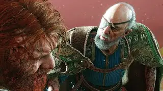 God of War Ragnarok - All Odin Cutscenes (4K)