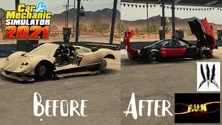 Pagani Zonda Cinque 2009 (Beast) Car Mechanic Simulator 2021