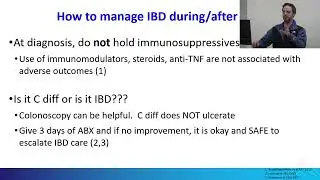 Session 7, Hot Topic  C Diff and IBD