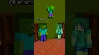 Zombie Knock Door Zombie Girl Green Zombie Team 