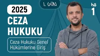 1) Ceza Hukuku KAMPI - Ceza Hukuku Genel Hükümlerine Giriş - Murat AKSEL