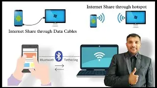 मोबाइल से कम्प्यूटर में इंटरनेट कैसे share करे |  How to connect mobile internet to PC wireless