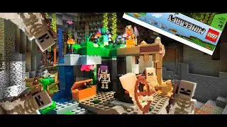 The Skeleton Dungeon Lego Minecreft. (Cave collapse)