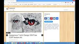 How to download CDR Vector file from website vectorsart com