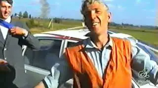 Ремонт моста на Русятке. Вязьма, сентябрь 1999 года.
