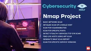 Cybersecurity: NMAP project for Beginners #nmap #cybersecurity #infosec