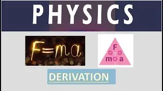 Derivation of F = ma
