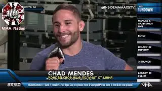 Чед Мендес  «Хочу пересчитать Макдрочеру зубы» рус  сабы от MMA Nation