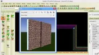 AEC Object Viewer in Caddie AEC Architecture .dwg software
