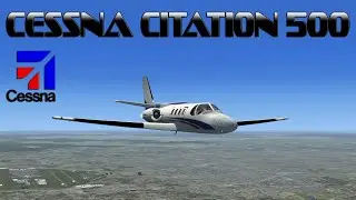 Landing the Cessna Citation 500 at Chicago O'Hare International in FSX