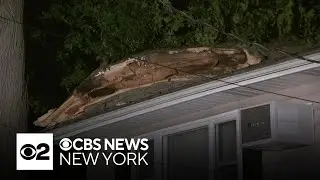 Severe thunderstorms cause widespread damage across New York, New Jersey