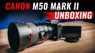 Canon M50 Mark II Unboxing Deutsch