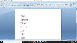 MICROSOFT WORD / CLASS 1/ 2020/ MOTHER SOLUTION