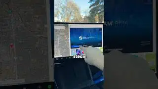 Playing Steam on the Model X Plaid 🎮😂