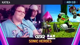 Sonic Heroes by Katie4 in 48:18 - GDQ @ PAX West 2024