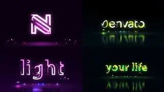 Neon Logo / Titles ( After Effects Template ) ★ AE Templates