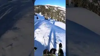 Фрирайд на лыжах в Италии🙂🤙