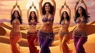 Baghdad Nights | Belly Dance Arabic Rhythmic Music [With Arabic Lyrics]