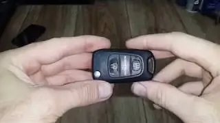 Как заменить батарейку в ключе Hyundai Solaris