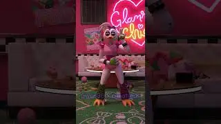 Glamrock Chica dance Cherry On Top #fnaf #fnafblender #animation #glamrockchica #shorts #bini #dance