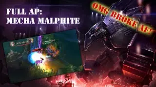 Malphite in Top Lane - Full AP Build | Ranked #3 (League of Legends)