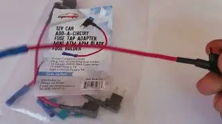 12v car add A circuit  fuse tap adapter