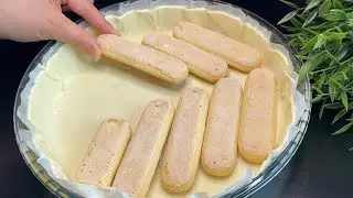 Dolce in 5 MINUTI! Rimarrai stupito! Super gustoso e scompare in un attimo!!